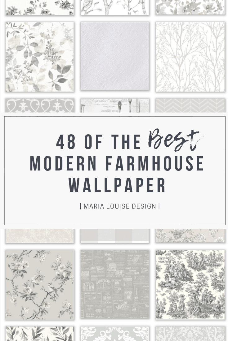 a selection of the best modern farmhouse wallpaper